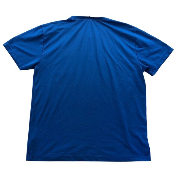Genuine Dickies Mens T-Shirt Large Short Sleeve Blue Short Sleeve Pocket Tee - Picture 2 of 8